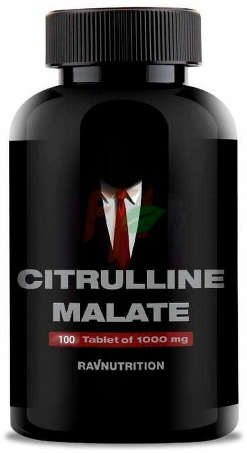 RAVNUTRITION Citrulline Malate 1000 mg 100 таблеток