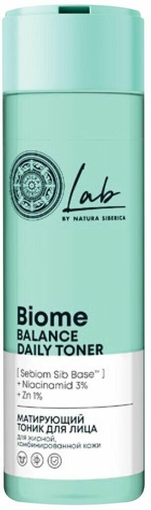 Natura Siberica LAB Biome Balance Матирующий тоник для лица 250мл