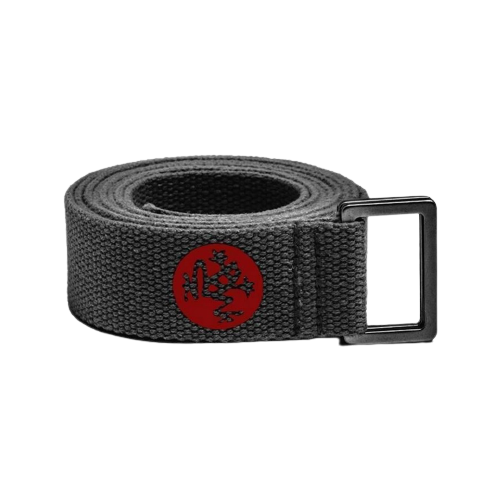 фото "ремень для йоги manduka unfold yoga strap 244*3,2 см - thunder"