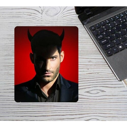 Коврик для мыши BUGRIKSHOP принт Сериал Люцифер, Lucifer - 0019