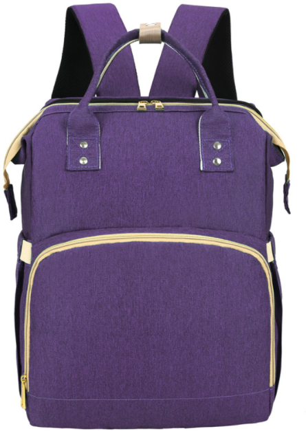 Сумка-рюкзак MyPads M01-033 многофункциональная стильная удобная портативная складная сумка-манеж для мамы и малыша с отделением для подгузников .