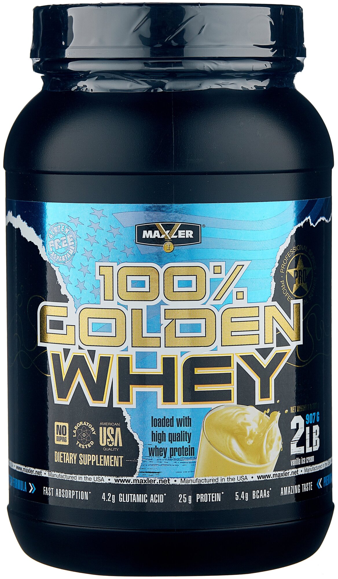 MAXLER USA Golden Whey 908  (Vanilla Ice Cream Flavor)