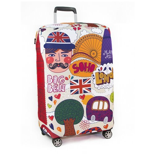фото Чехол для чемодана ratel travel размер m london