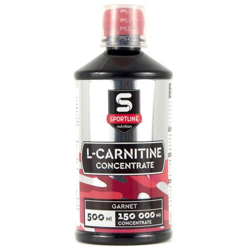 фото Sportline nutrition l-карнитин concentrate, 500 мл., гранат