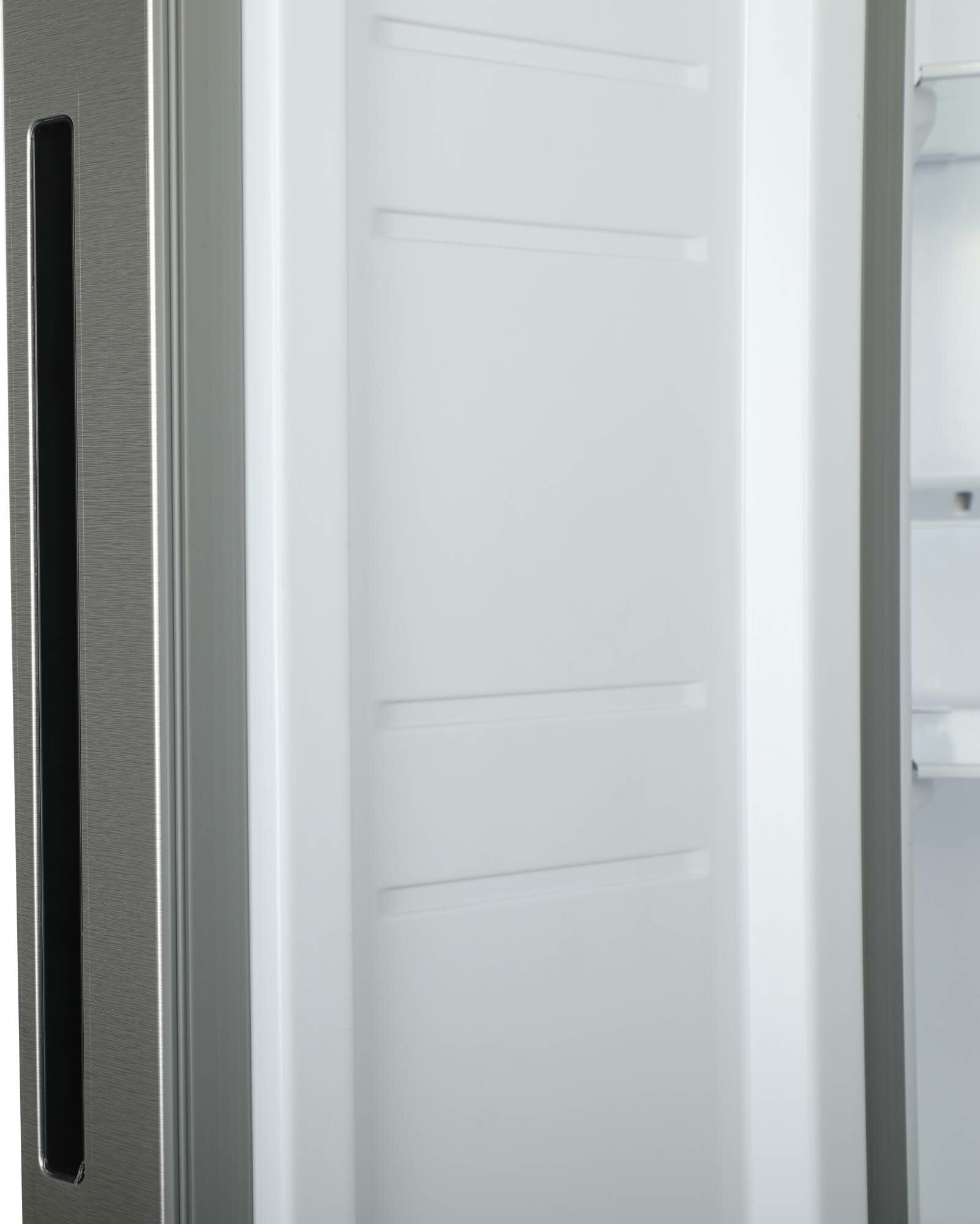 Холодильник Side by Side Hyundai CS4083FIX нержавеющая сталь - фотография № 16