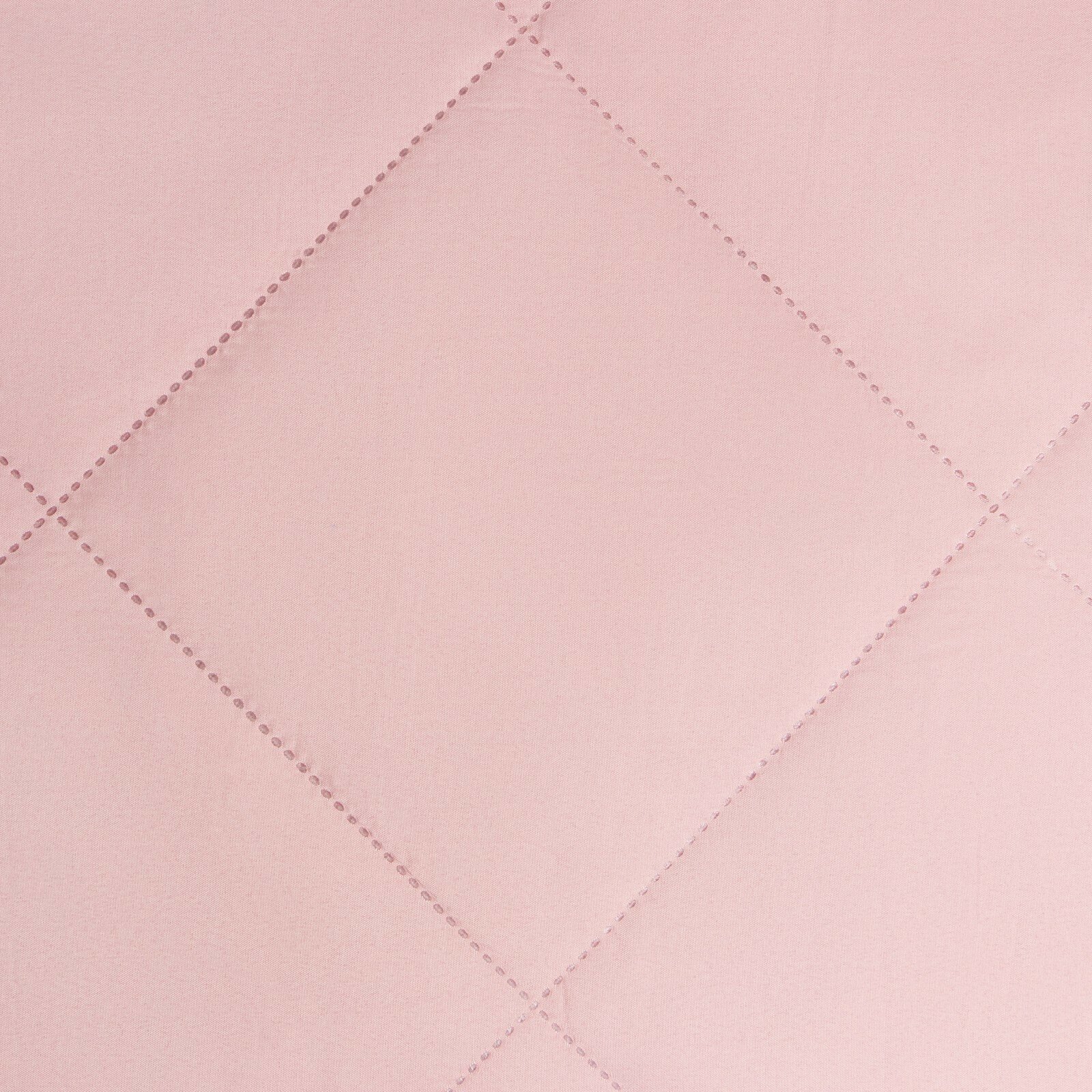 Покрывало Евро 200х210+-5 см, цвет розовый, микрофайбер, 100% п/э