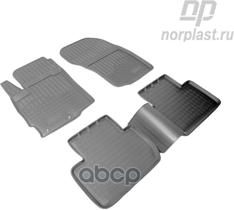 Коврики В Салон Полиуретан Norplast Mitsubishi Outlander, 2 015- , Черный Комплект Npa11-C59-510 Mitsubishi Outlander, 2 015-.