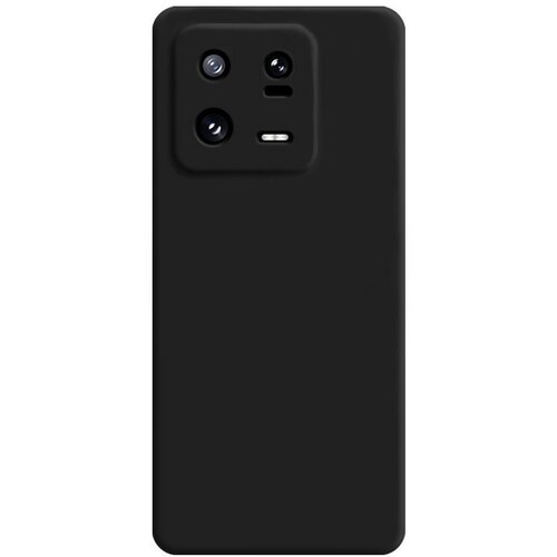 Накладка силиконовая Silicone Cover для Xiaomi 13 чёрная