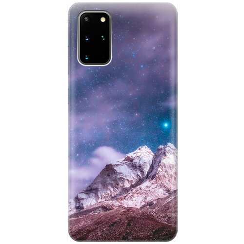 RE: PA Накладка Transparent для Samsung Galaxy S20+ с принтом Горы и звездное небо re pa накладка transparent для samsung galaxy a6 plus 2018 с принтом горы и звездное небо