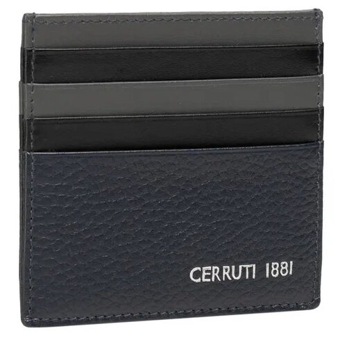 CERRUTI I88I, кошелек(визитница) мужской, цвет: черный