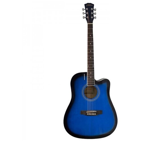 Акустическая гитара Elitaro E4110C BLS голубой гитара акустическая elitaro e4110c sb санбёрст