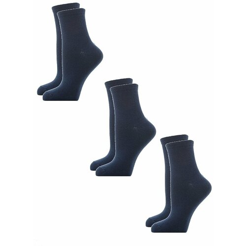 Носки Karmen Calza Lady Cz Promo (3 упаковки), sky blu (голубой), 2-M (38-40)