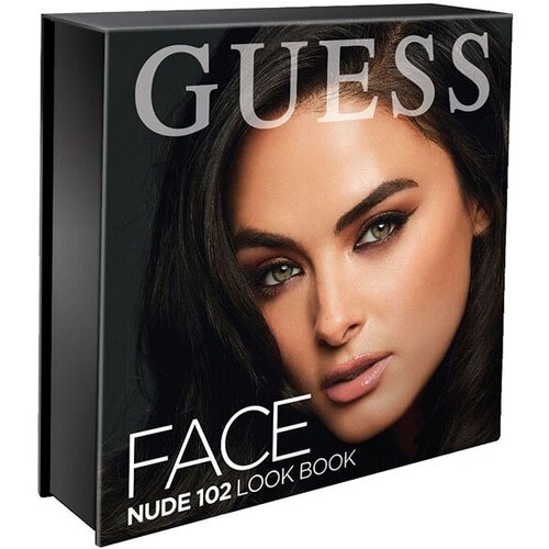 Guess Женский Nude Face Kit Набор: помада 4мл, тушь 4мл, карандаш для глаз 0,5г, тени-румяна 2шт по 7г