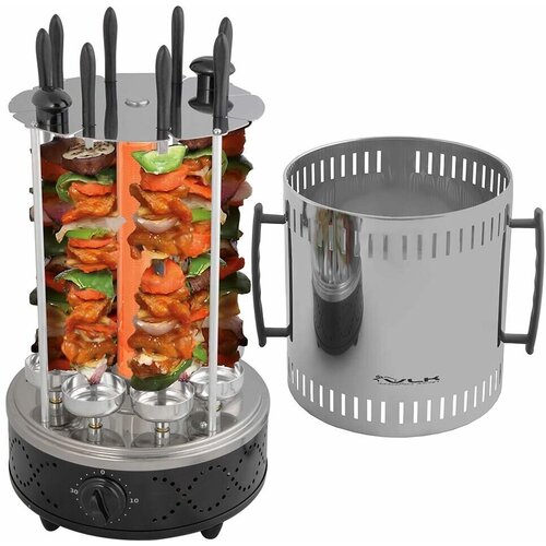 Шашлычница VLK Palermo-6800 черныйстальной 470000₽
