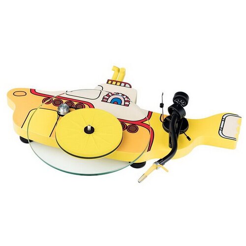 Виниловый проигрыватель Pro-Ject The Beatles Yellow Submarine желтый