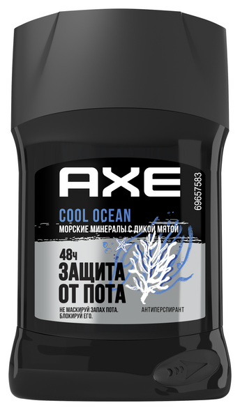 Axe Антиперспирант стик Cool Ocean