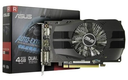 Видеокарта ASUS Phoenix Radeon RX 550 4GB (PH-RX550-4G-EVO)