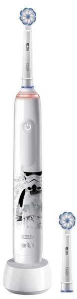 Зубная щётка электрическая ORAL-B D505.523.2K Junior Star Wars - фотография № 4
