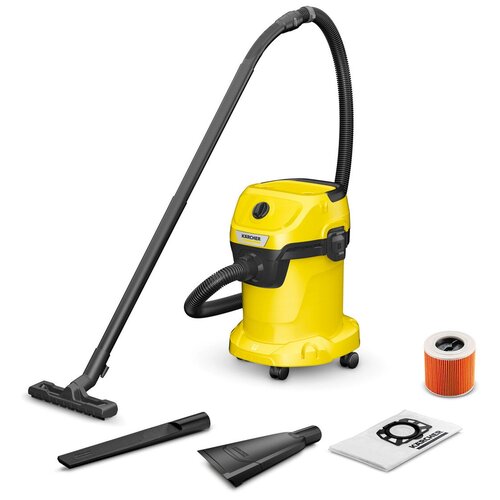 Хозяйственный пылесос Karcher WD 3 V-17/4/35 + Nozzles