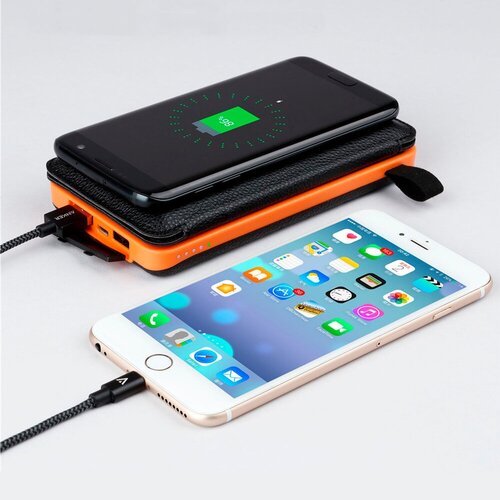 Внешний аккумулятор PowerBank TS-803 на солнечной батарее 10000 мАч 4 панели 340000₽