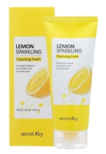 Secret Key Пенка для умывания с экстрактом лимона LEMON SPARKLING Cleansing Foam 200гр