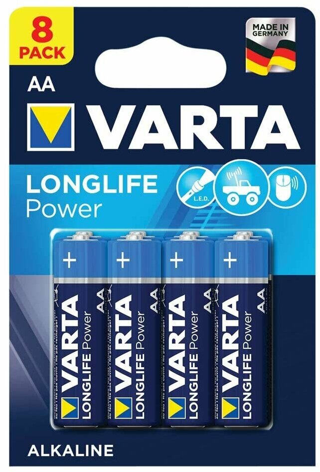 Батарейка Varta High Energy AA, 2 шт. - фото №7