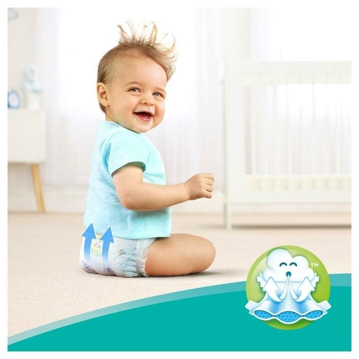 Подгузники Pampers Active Baby Dry Midi (4-9/5-9 кг), 124 шт. - фото №10