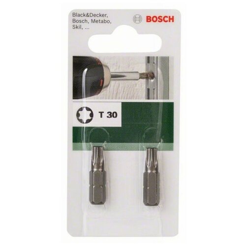 Бита (T30; 25 мм; 2 шт.) Bosch 2609255937