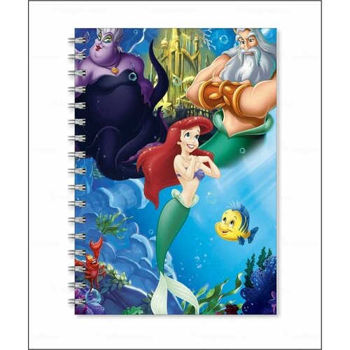 Тетрадь Русалочка - The Little Mermaid № 1 блокнот русалочка the little mermaid 4