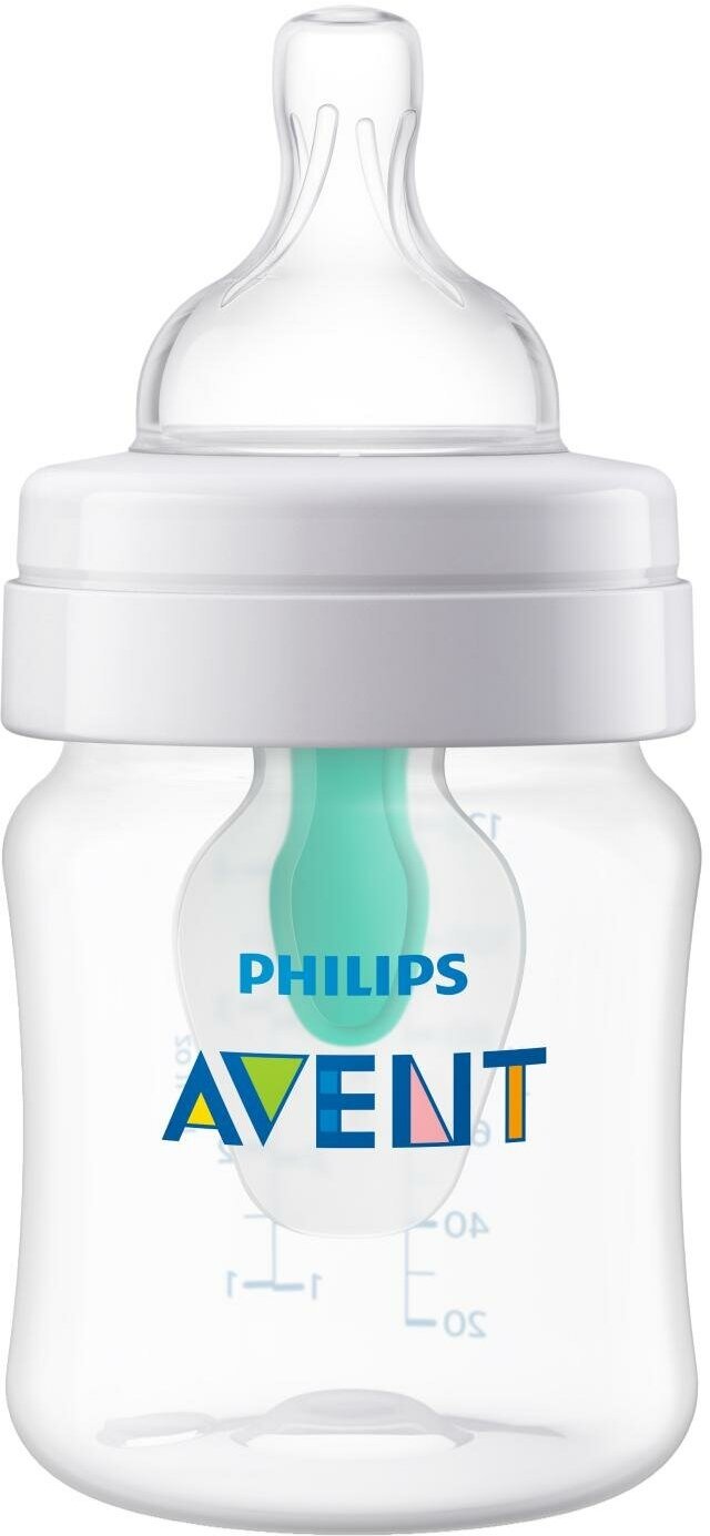 Бутылочка для кормления Philips Avent Anti-colic c клапаном AirFree SCF810/14 от 0 мес, 125 мл