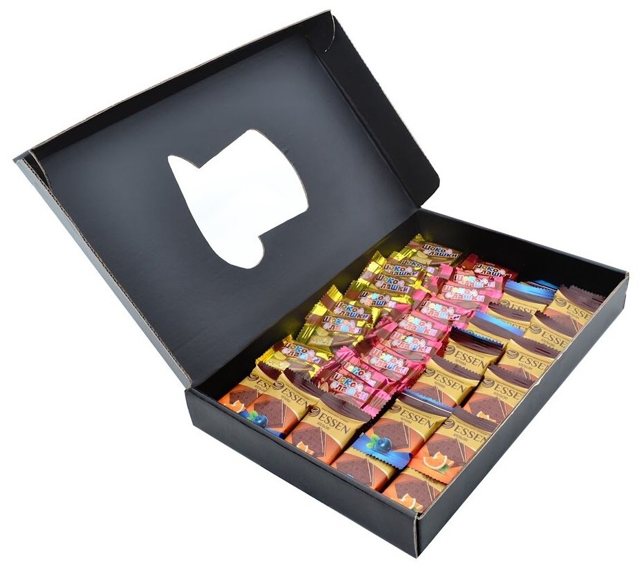 Подарочный набор шоколадных конфет «Шоколашки&Эссен» в коробке, подарочные конфеты,Тимофеев ко,250г. - фотография № 1