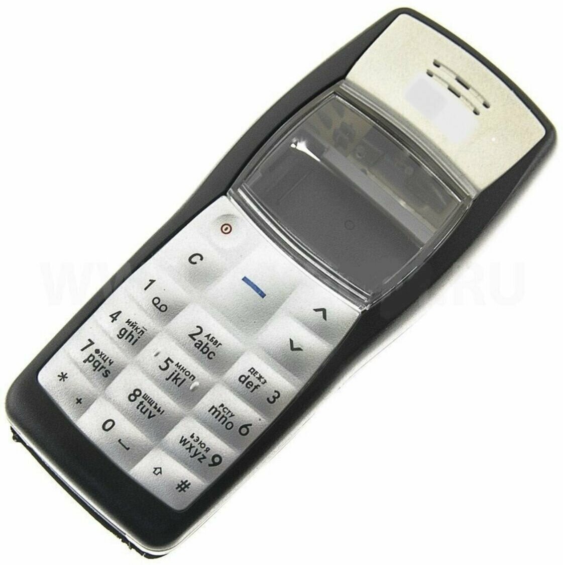 Корпусная панель с клавиатурой для Nokia 1100 Black (Черный)