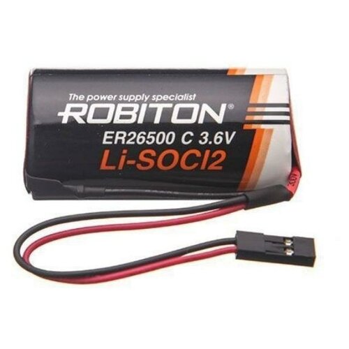 Батарейки Robiton ER26500-DP С с коннектором PH1