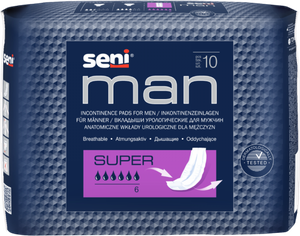 Seni Man Super вкладыши урологические 10 шт