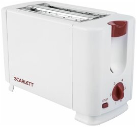 Тостер Scarlett SC-TM11013 на 2 тоста, 6 уровней поджаривания, функция отмены, съемный поддон для крошек, 650 Вт