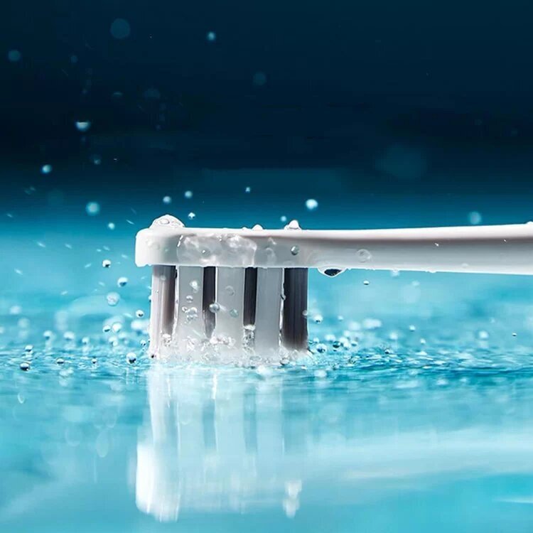 Звуковая электрическая зубная щетка DR.BEI Sonic Electric Toothbrush GY3 белая - фото №5