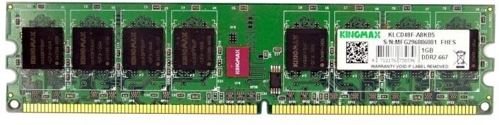 Оперативная память KingMax KLCD48F-A8KB5 DDRII 1GB