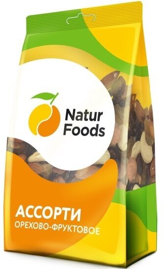 Смесь орехово-фруктовая NaturFoods ассорти, 500 г - фото №6