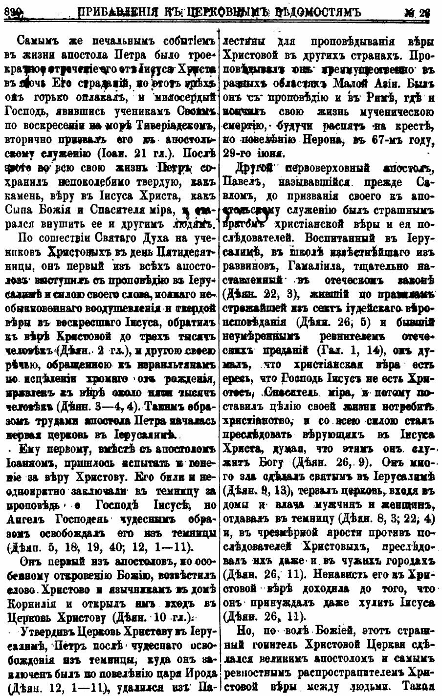 Книга Церковные ведомости. 1890 года. Год 3. Прибавления. № 27-52 - фото №5