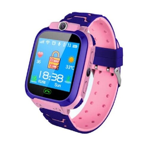 Детские смарт-часы S12B розовые 89900₽