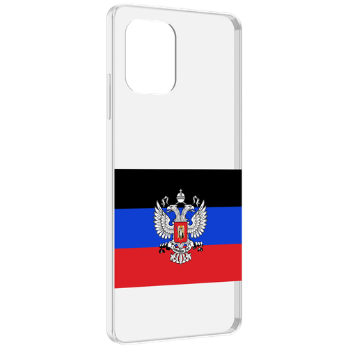 Чехол MyPads герб флаг ДНР-1 для UMIDIGI Power 7 Max / Power 7S задняя-панель-накладка-бампер
