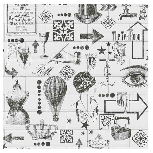 Обои Винил на флизелине Bn International - Riviera Maison 2 арт BN 219920 ширина рулона 053 м 3243₽