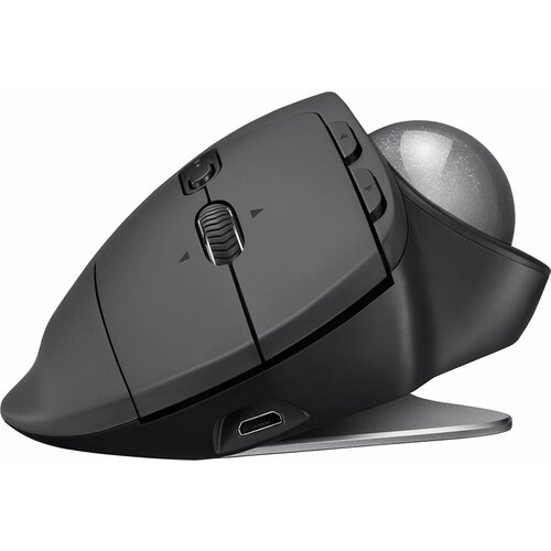 Трекбол Logitech Trackball MX Ergo графитовый оптическая 2048dpi беспроводная BTRadio USB 6but 1381700₽