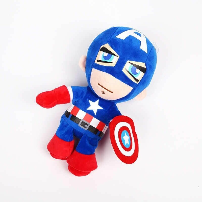 Мягкая игрушка Капитан Америка, 30 см, Marvel / Марвел / Супергерой / Мстители
