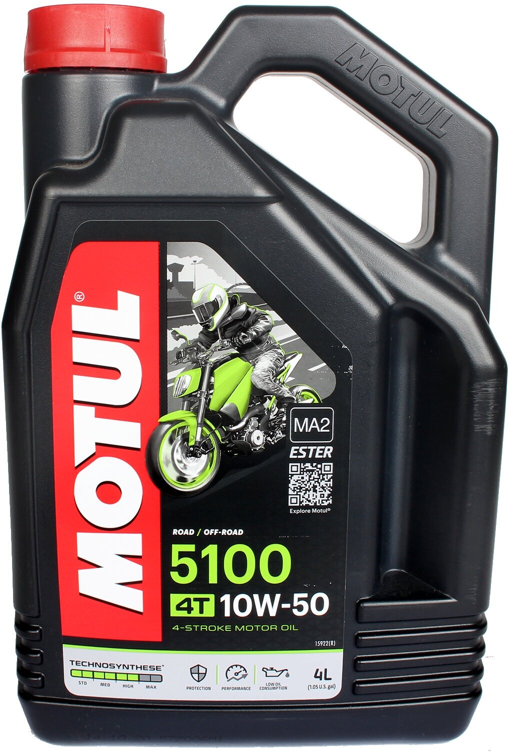 Синтетическое моторное масло Motul 5100 4T 10W50