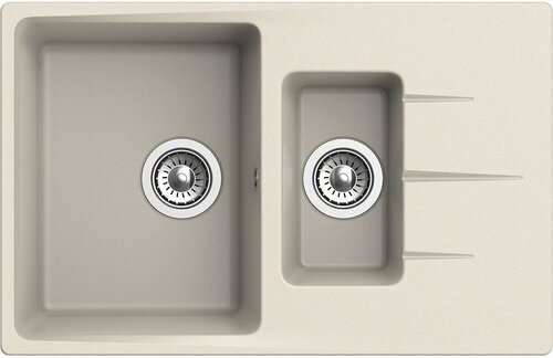 Мойка кухонная прямоугольная Ewigstein Gerd (G-60KF бежевый)