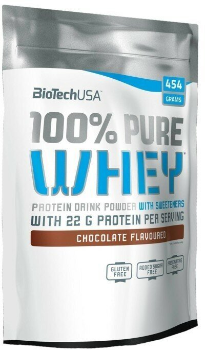 100% Pure Whey Biotech Nutrition 454 г (Соленая карамель)