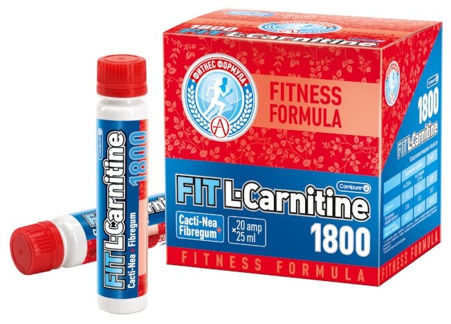 Жиросжигатель Академия-т Fit L-Carnitine 1800 20 амп.Х 25 мл.