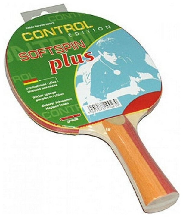 Ракетка для настольного тенниса Butterfly Control Softspin Plus, CV