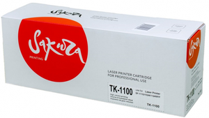 Картридж Sakura TK1100 (1T02M10NX0) для Kyocera Mita SF-1110/SF-1024/1124MFP, черный, 2100 к.